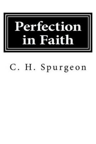 Cover of Perfection in Faith