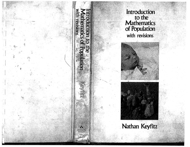 Book cover for Introduction to the Mathematics of Populations