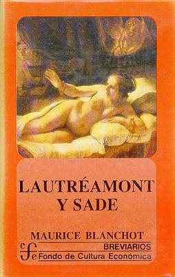 Book cover for Lautreamont y Sade