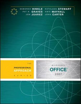 Book cover for Microsoft Office 2007