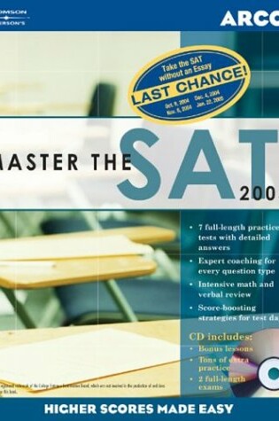 Cover of Arco Master the SAT
