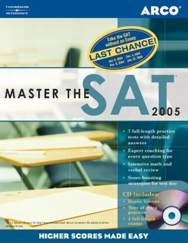 Cover of Arco Master the SAT