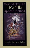 Book cover for Myths and Tales of the Jicarilla Apache Indians