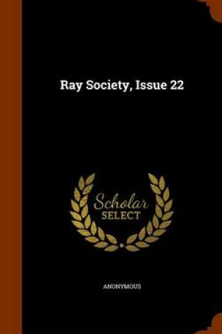 Cover of Ray Society, Issue 22