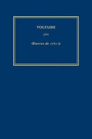 Cover of Complete Works of Voltaire 56A