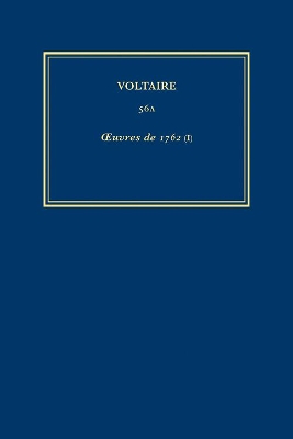 Book cover for Complete Works of Voltaire 56A