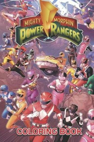 Cover of Power Rangers Coloring Book