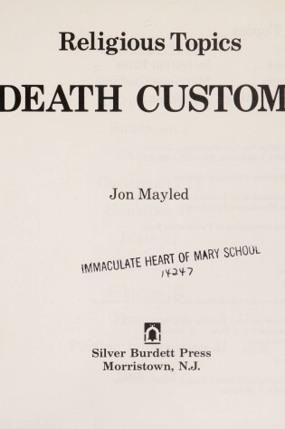 Cover of Death Customs