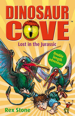 Book cover for Lost in the Jurassic: Dinosaur Cove