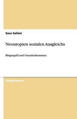 Book cover for Neoutopien sozialen Ausgleichs