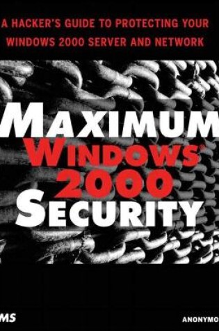 Cover of Maximum Windows 2000 Security