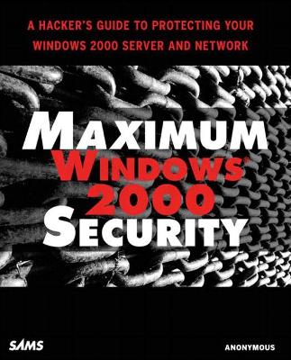 Book cover for Maximum Windows 2000 Security