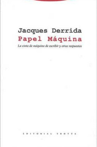 Cover of Papel Maquina