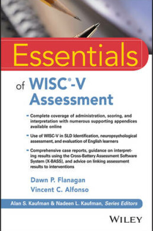 Cover of Essentials of WISC-V Assessment