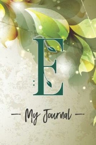 Cover of "E" My Journal