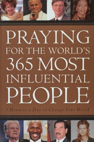 Cover of Praying for the World's 365 Most Influential People