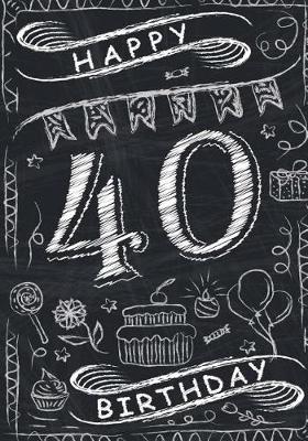 Book cover for Happy 40 Birthday