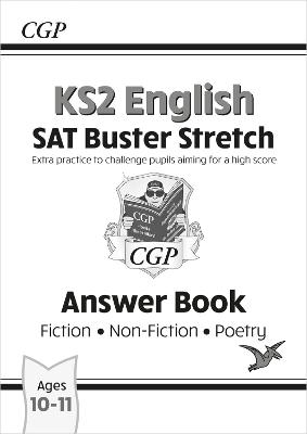 Book cover for KS2 English Reading SAT Buster Stretch: Answer Book (for the 2025 tests)