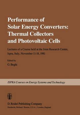 Cover of Performance of Solar Energy Converters