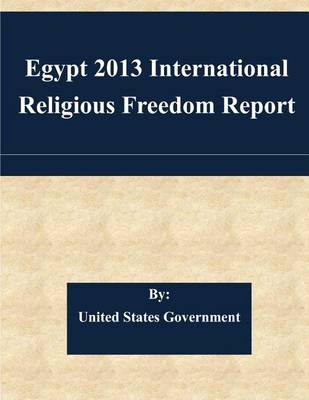 Book cover for Egypt 2013 International Religious Freedom Report