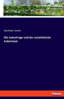 Book cover for Die Judenfrage und der sozialistische Judenstaat