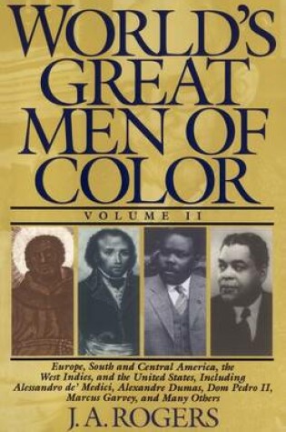 Cover of World's Great Men of Color, Volume II