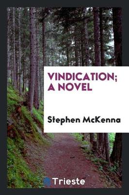 Book cover for Vindication; A Novel