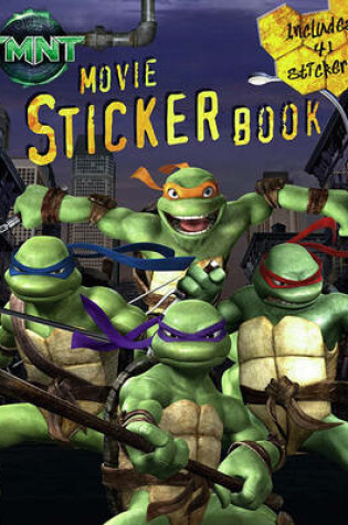 Cover of TMNT Movie Sticker Book