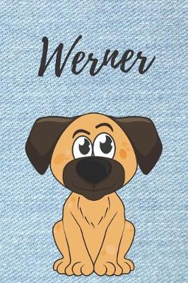 Book cover for Werner Notizbuch Hunde / Malbuch / Kritzelbuch / Tagebuch / Journal / DIN A5 / Geschenke