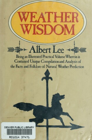 Book cover for Weather Wisdom