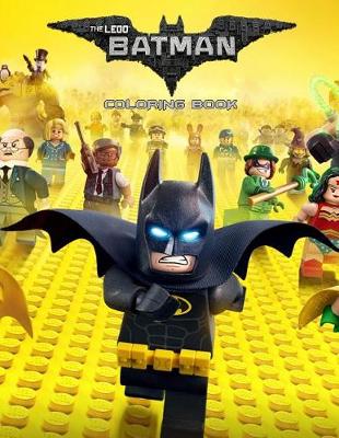 Book cover for The Lego Batman Coloring Book