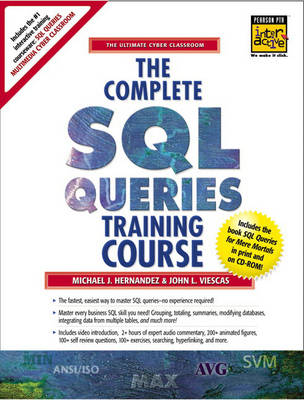 Book cover for The Complete SQL Queries Training Course