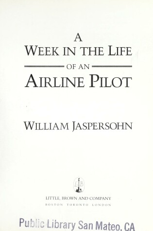 Cover of A Week in the Life of an Airline Pilot