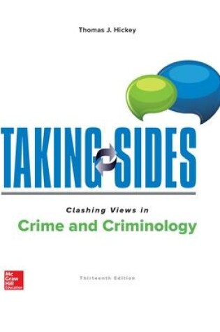 Cover of Taking Sides: Clashing Views in Crime and Criminology