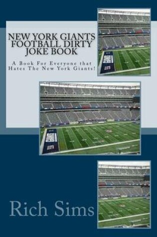 Cover of New York Giants Football Dirty Joke Book