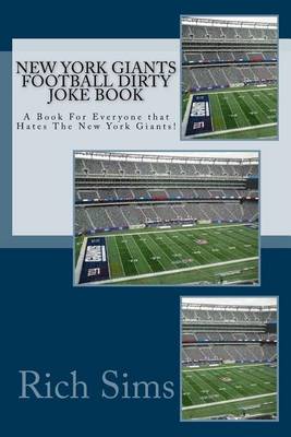 Book cover for New York Giants Football Dirty Joke Book