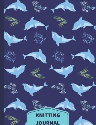 Book cover for Dolphin Knitting Journal