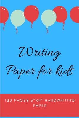 Book cover for Writing Paper for kids