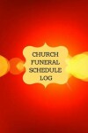 Book cover for Church Funeral Log