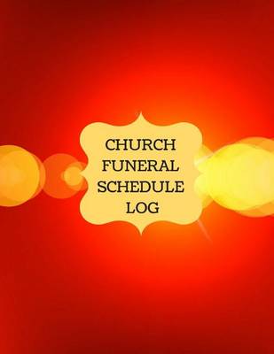 Cover of Church Funeral Log