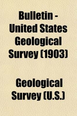 Cover of Bulletin - United States Geological Survey Volume 213