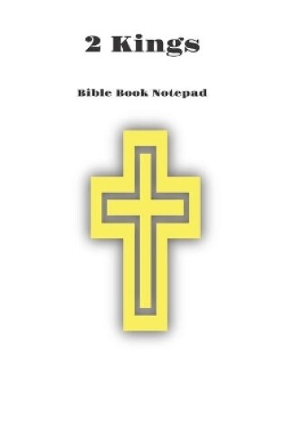 Cover of Bible Book Notepad 2 Kings