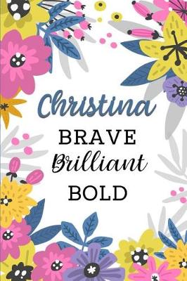 Book cover for Christina Brave Brilliant Bold