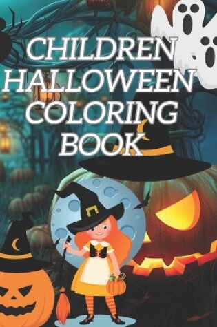 Cover of Children Halloween Coloring Book