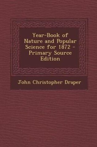 Cover of Year-Book of Nature and Popular Science for 1872