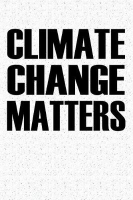 Book cover for Climate Change Matters