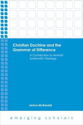 Book cover for Christian Doctrine and the Grammar of Difference