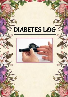 Book cover for Diabetes Log