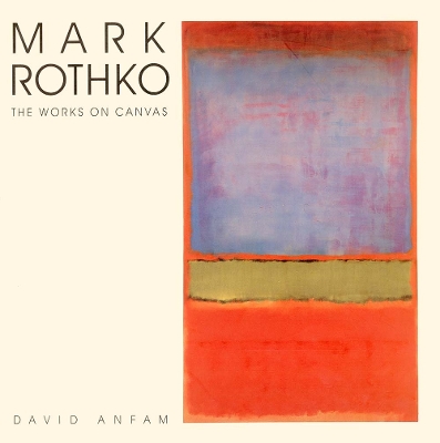 Book cover for Mark Rothko