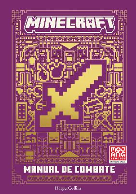 Book cover for Manual de Combate de Minecraft (Minecraft: Combat Handbook - Spanish Edition)